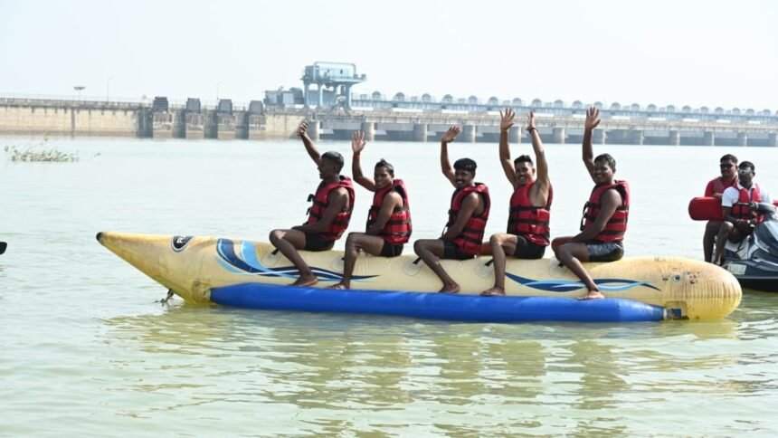 जल ओलंपिक से हुई जल जगार की शुरूआत, विभिन्न प्रकार की गतिविधियों ने मोह लिया मन, शाम को पहुचेंगे सीएम साय