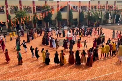 कल्याण पी.जी. कॉलेज में रास गरबा का आयोजन संपन्न