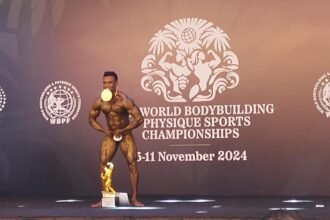 15 वीं विश्व बॉडीबिल्डिंग चैंपियनशिप में छत्तीसगढ़ के अशोक बेहरा ने हासिल किया स्वर्ण पदक