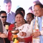 भगवान बिरसा मुंडा की जयंती पर जशपुर में निकली भव्य पदयात्रा, केन्द्रीय मंत्री मंडाविया ने किया शुभारंभ