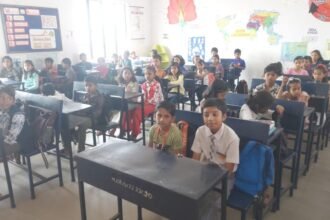 एमजे स्कूल भिलाई में ड्रॉइंग और पेंटिंग प्रतियोगिता का शानदार आयोजन