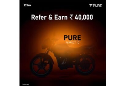 प्योर ईवी ने लॉन्च किया रोमांचक कैशबैक ऑफर के साथ 'प्योर परफेक्ट 10' रेफरल प्रोग्राम