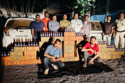 नहीं थम रहा शराब की अवैध तस्करी का मामला, आबकारी विभाग दुर्ग ने जब्त की 591 बल्क लीटर शराब, 2 वाहन सहित 2 आरोपी गिरफ्तार