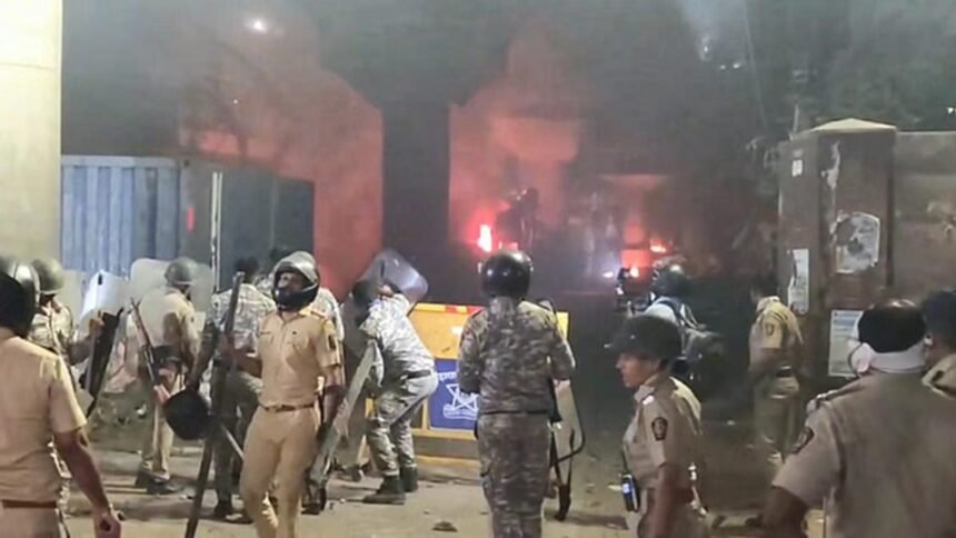 Nagpur violence: नागपुर में भीड़ का उपद्रव, किया पथराव और वाहनों में लगा दी आग, प्रत्यक्षदर्शी बोले-पुलिस डेढ़ घंटे बाद पहुंची