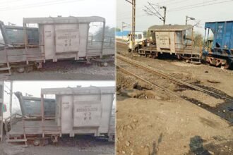 एसईसीएल में हादसा: मालगाड़ी को ट्रक ने मारी टक्कर, सामने आई हादसे की वजह, चालक की बची जान