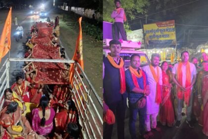 चैत्र नवरात्र: आरंभ टीम ने निकाली चुनरी यात्रा, भक्तों में हुआ आध्यात्मिक ऊर्जा का संचार और धार्मिक-सांस्कृतिक मूल्यों को किया प्रोत्साहित