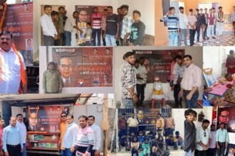 मध्य प्रदेश अपना दल (एस) ने बाबा साहब को कृतज्ञता पूर्वक किया याद