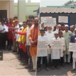 पहलगाम आतंकी हमले के विरोध में राष्ट्रपति के नाम सौंपा ज्ञापन, मुस्लिम समाज ने किया प्रदर्शन