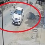 तेज रफ्तार कार की चपेट में आने से दो युवक घायल, एक की हालत गंभीर