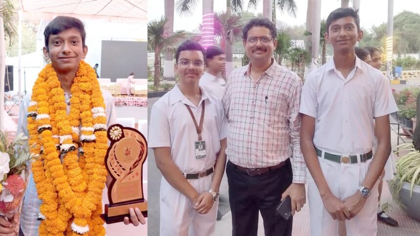 डीपीएस रिसाली के छात्र अभिनव सिंह ने लहराया परचम, 97.80 प्रतिशत अंक हासिल कर बनाई टॉप टेन में जगह