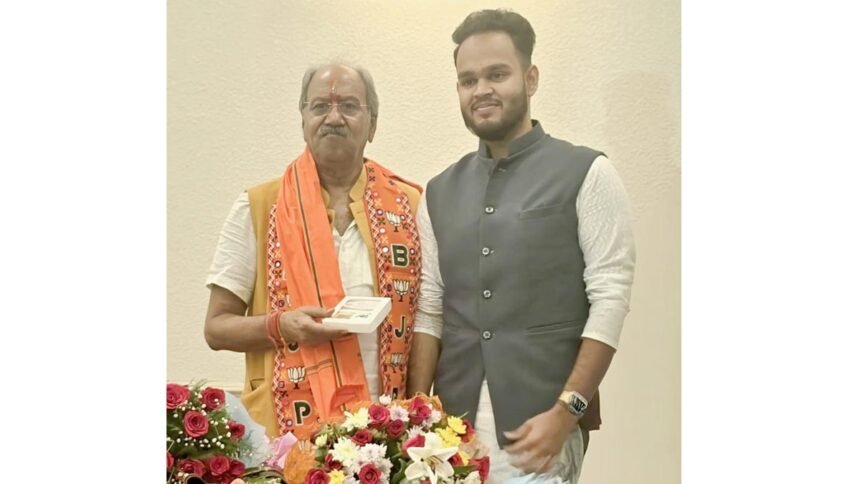 छत्तीसगढ़ के विकास में सांसद बृजमोहन अग्रवाल का अहम योगदान-दक्ष वैद्य