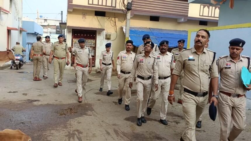 150 से ज्यादा जवानों ने घुसपैठियों के खिलाफ फिर चलाया सर्च अभियान, दुर्ग के गया नगर और नंदिनी थाना क्षेत्र खंगाले गए