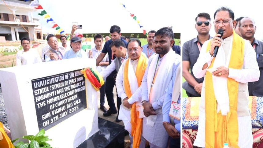 बुद्ध प्रतिमा की स्थापना से मैनपाट बनेगा शांति और समावेशी संस्कृति की नई पहचान : सीएम साय