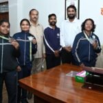 मुख्यमंत्री साय से किक बॉक्सिंग पदक विजेता खिलाडिय़ों ने की मुलाकात