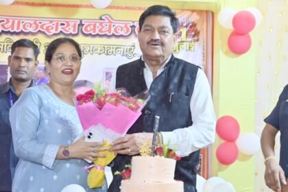 मंत्री दयाल दास बघेल के जन्मदिन को जनसेवा दिवस के रूप में मनाया रत्नावली कौशल ने