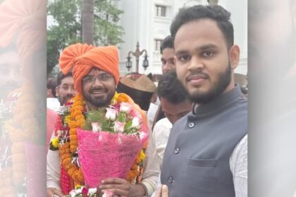 दक्ष वैद्य के नेतृत्व में भाजयुमो प्रदेशाध्यक्ष राहुल योगराज का भव्य ऐतिहासिक स्वागत