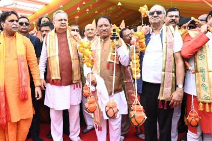 भव्य कांवड़ यात्रा में शामिल हुए सीएम साय, कहा- कांवड़ यात्रा भगवान शिव के प्रति गहरी भक्ति और समर्पण का प्रतीक