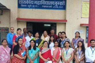 स्व. बिंदेश्वरी बघेल शासकीय महाविद्यालय, कुम्हारी के स्थापना दिवस पर आईक्यूएसी की त्रैमासिक बैठक संपन्न