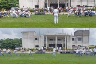 एम. जे. स्कूल में राष्ट्रीय खेल दिवस उत्साहपूर्वक मनाया गया