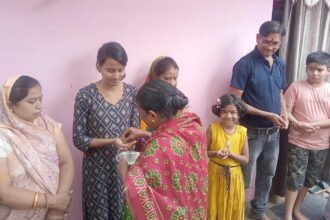 पश्चिम ओडिशा मूल के लोगों ने उत्साह से मनाया नुआखाई, ईष्ट देवी देवताओं व पितरों को नए धान का भोग लगाकर किया प्रसाद ग्रहण