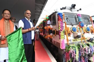 छत्तीसगढ़ में बढ़ा रेल सेवाओं का दायरा, सीएम साय ने कहा-पर्यटन, व्यापार और शिक्षा को मिलेगा बढ़ावा