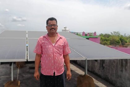 महापल्ली के गुरूशंकर का बिजली बिल का बोझ हुआ खत्म, अब सूरज की रोशनी से घर में हो रही बचत और कमाई