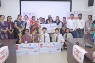 छत्तीसगढ़ राज्य नियंत्रण समिति द्वारा राज्य स्तरीय रेड रिबन क्विज प्रतियोगिता का आयोजन, भिलाई के डीपीएस ने प्राप्त किया पहला स्थान