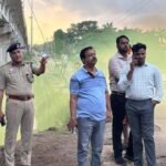 कलेक्टर एवं एसपी ने किया विसर्जन स्थल का निरीक्षण कर सुरक्षा व व्यवस्थाओं का लिया जायजा