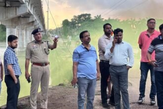 कलेक्टर एवं एसपी ने किया विसर्जन स्थल का निरीक्षण कर सुरक्षा व व्यवस्थाओं का लिया जायजा