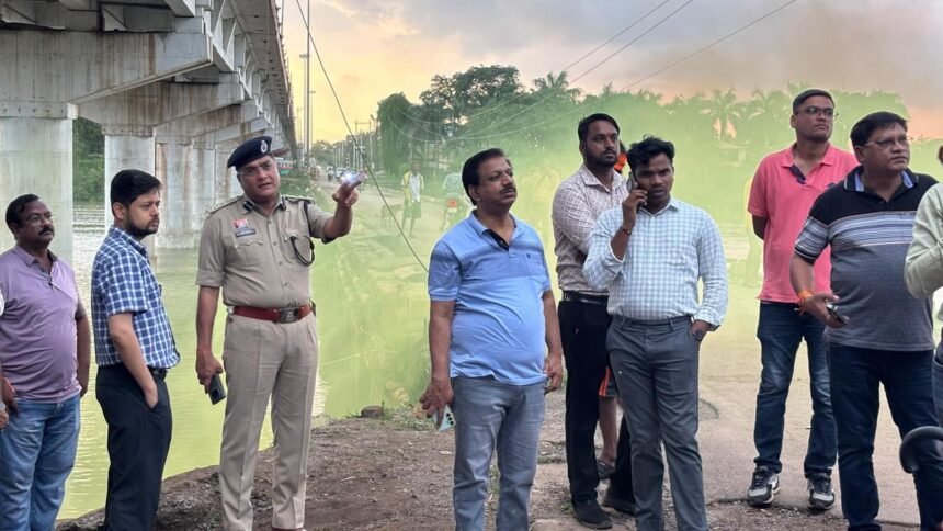 कलेक्टर एवं एसपी ने किया विसर्जन स्थल का निरीक्षण कर सुरक्षा व व्यवस्थाओं का लिया जायजा