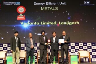 वेदांता एल्युमीनियम ने ऊर्जा दक्षता, सुरक्षा और स्थिरता के लिए कई सीआईआई पुरस्कार जीते