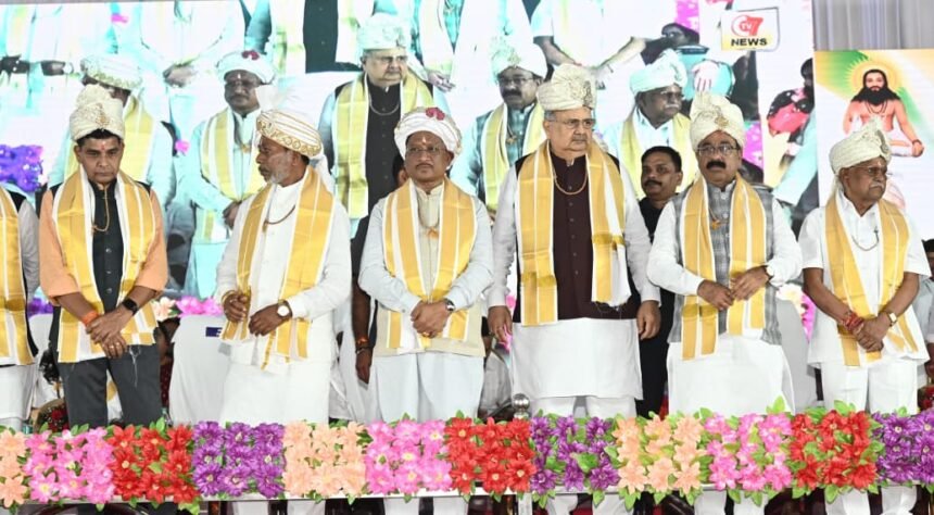 गुरु घासीदास बाबा के आदर्शों में ही छिपा है मानवता और समानता का मार्ग : मुख्यमंत्री साय