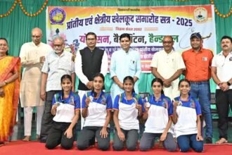 खेल शारीरिक ही नहीं बल्कि मानसिक विकास में सहायक- राजस्व मंत्री वर्मा