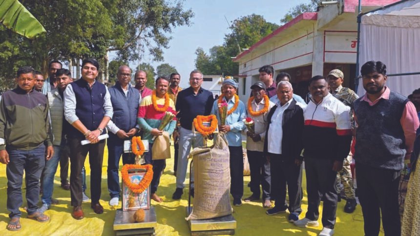 धान का सर्वाधिक दाम मिलने से किसानों को मिला लाभ