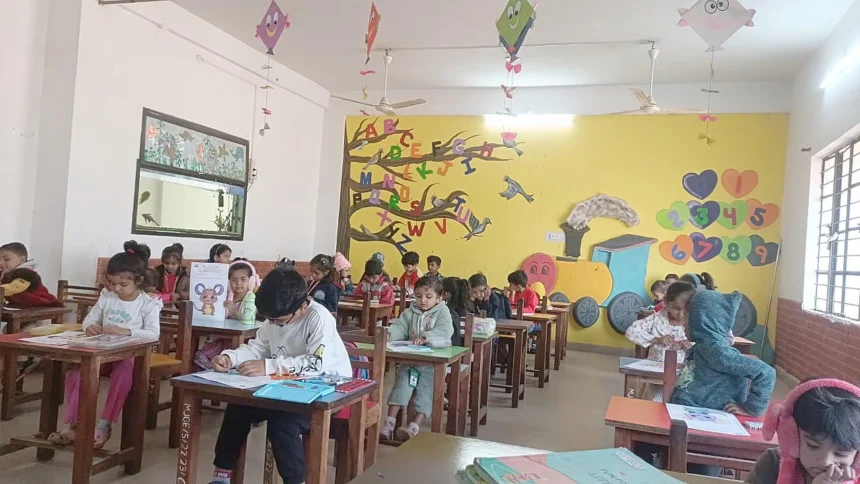 एम. जे. स्कूल में ड्रॉइंग एवं पेंटिंग प्रतियोगिता को मिली अभूतपूर्व सफलता