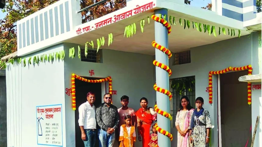 पीएम जनमन आवास योजना से जगदीश बैगा के पक्के घर का सपना हुआ साकार