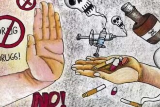 ग्राम बैजनाथपुर में नशा मुक्ति का संदेश लेकर राष्ट्रीय सेवा योजना के शिविर का किया गया शुभारंभ