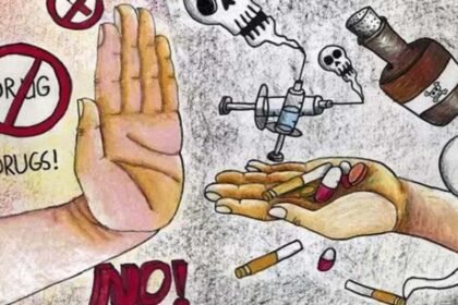 ग्राम बैजनाथपुर में नशा मुक्ति का संदेश लेकर राष्ट्रीय सेवा योजना के शिविर का किया गया शुभारंभ