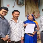 श्रम विभाग द्वारा घर पहुच दिलाया जा रहा योजना का लाभ