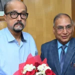 रमेन डेका से राज्य उपभोक्ता विवाद प्रतितोष आयोग के अध्यक्ष चौरड़िया ने की सौजन्य भेंट