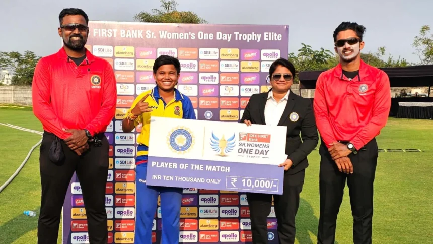 छत्तीसगढ़ महिला टीम ने रचा इतिहास, सभी मैच जीते, बंगाल को हराकर क्र्वाटर फाइनल में किया प्रवेश