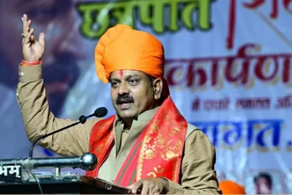 छत्रपति शिवाजी चौक में स्थापित की गई भव्य प्रतिमा