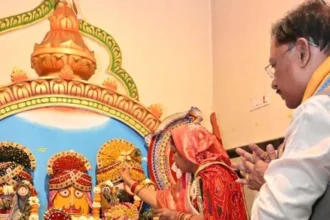 62वें जन्मदिवस पर मुख्यमंत्री विष्णुदेव साय ने जगन्नाथ मंदिर में पूजा-अर्चना कर प्रदेशवासियों के सुख-समृद्धि की कामना की