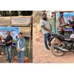 ग्रामीण समुदाय में सड़क सुरक्षा जागरूकता को बढ़ावा देने की पहल, अदाणी फाउंडेशन ने किया हेलमेट वितरण