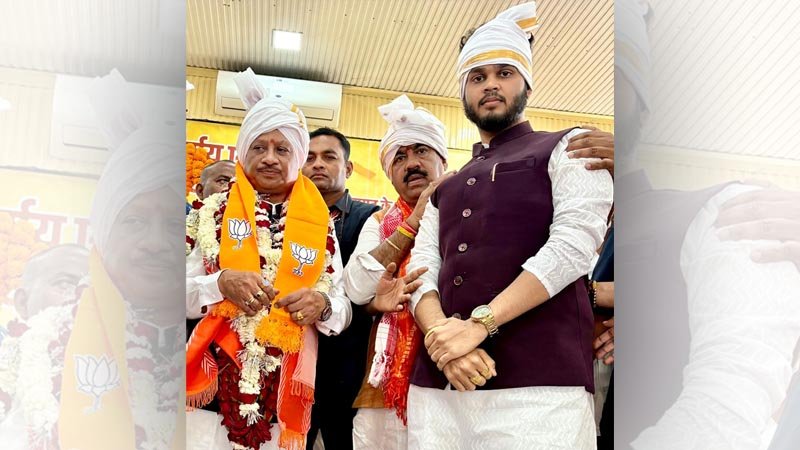 Kisan Morcha felicitates Chief Minister Vishnu Dev Sai; Rs 10,000 crore budget brings revolutionary change in agricultural development: Daksh Vaidya Sahu