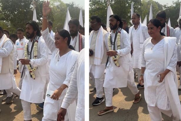 Cabinet Minister Guru Khushwant Saheb's historic padyatra: Ratnavali Kaushal