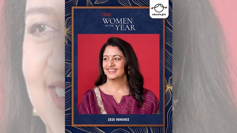 एजुकेट गर्ल्स की संस्थापक सफीना हुसैन को ‘टाइम वुमन ऑफ द ईयर 2026’ में शामिल किया गया