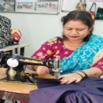 टेलरिंग के व्यवसाय में पूजा देवांगन को मिला मजबूत आधार