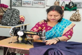 टेलरिंग के व्यवसाय में पूजा देवांगन को मिला मजबूत आधार