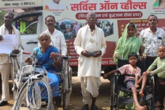 18 दिवसीय सर्विस ऑन व्हील्स अभियान बना जनसेवा की मिसाल, हजारों दिव्यांगजन एवं वृद्धजन लाभान्वित